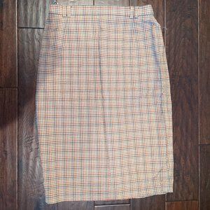 Plaid Skirt